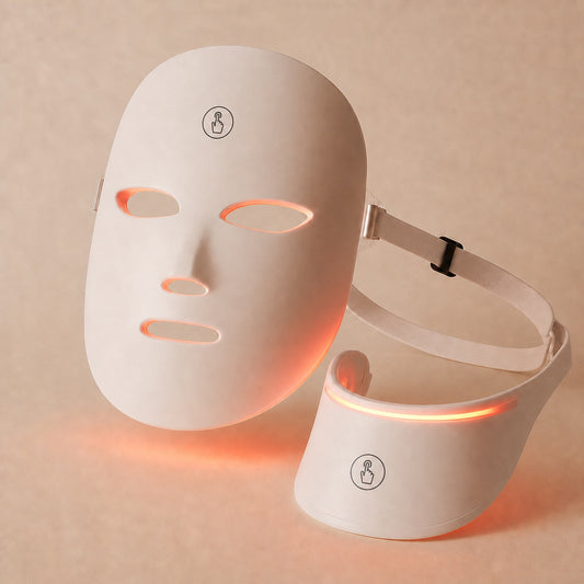ARC Halo face and neck LED light therapy panels